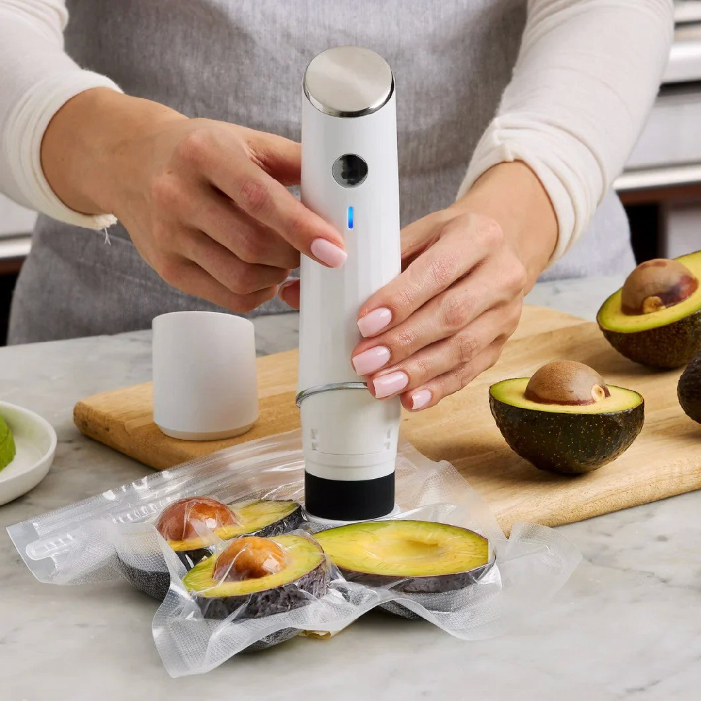 Aparelho compacto para fazer vacuo